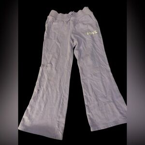 Girl, open wide sweatpants